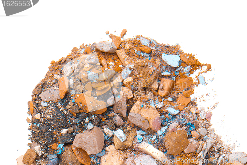 Image of crushed eyeshadows