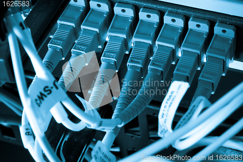 Image of optic fiber hub