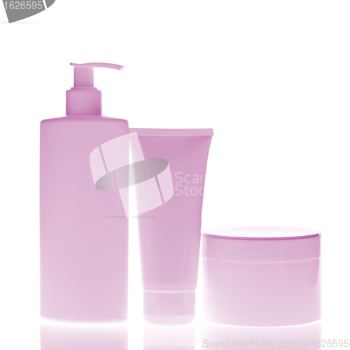 Image of cosmetic bottles