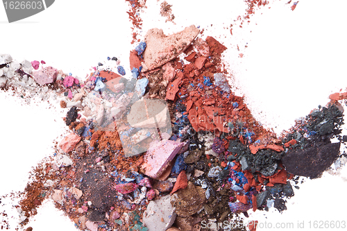 Image of crushed eyeshadows