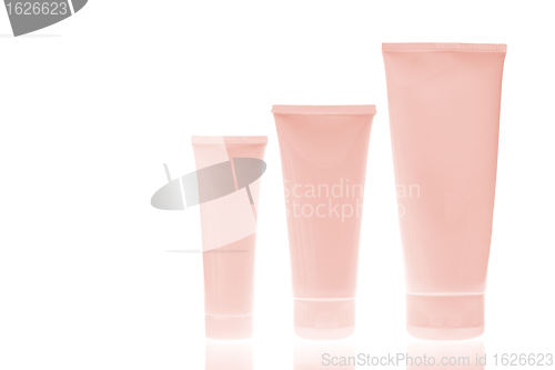 Image of cosmetic bottles