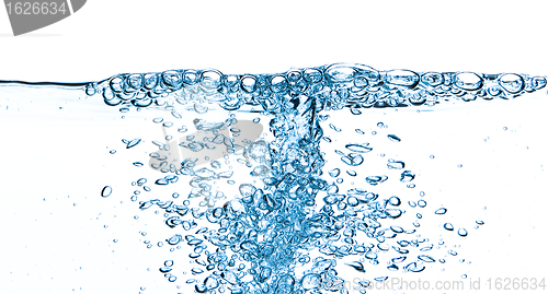 Image of bubbles in water