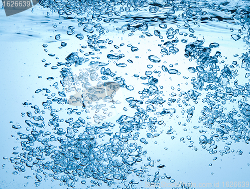 Image of bubbles in water