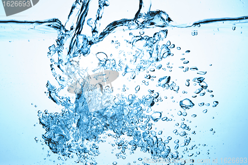 Image of bubbles in water