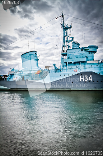 Image of Gdynia war ship
