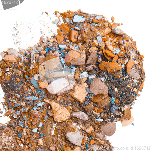 Image of crushed eyeshadows