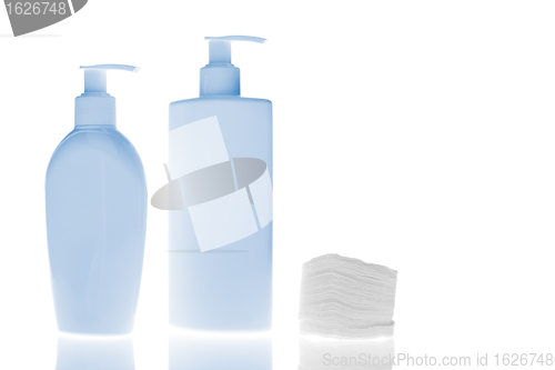 Image of cosmetic bottles