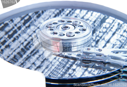 Image of computer hard drive