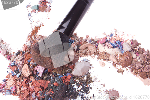 Image of crushed eyeshadows