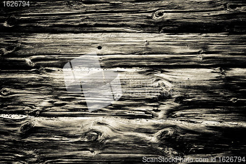 Image of weathered old brown wooden texture