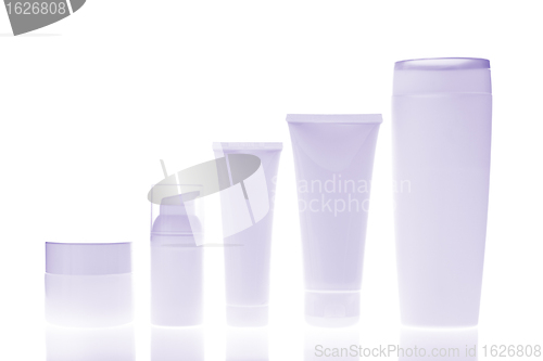 Image of cosmetic bottles