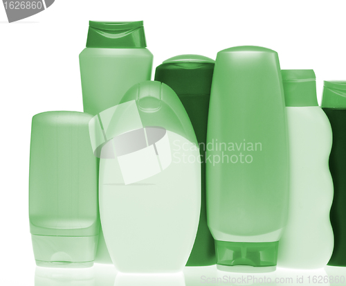 Image of cosmetic bottles