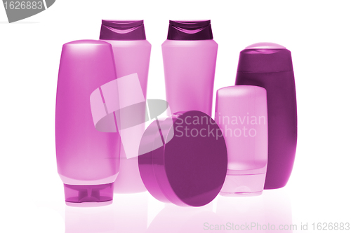 Image of cosmetic bottles