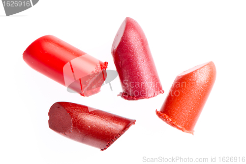 Image of scraps of lipstick