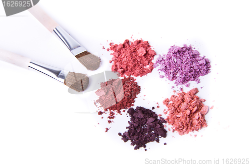 Image of crushed eyeshadow