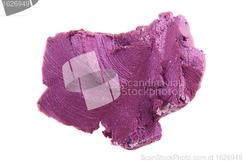 Image of smudged lipsticks