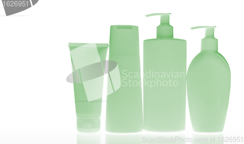 Image of cosmetic bottles