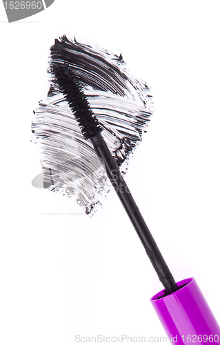 Image of black mascara stroke