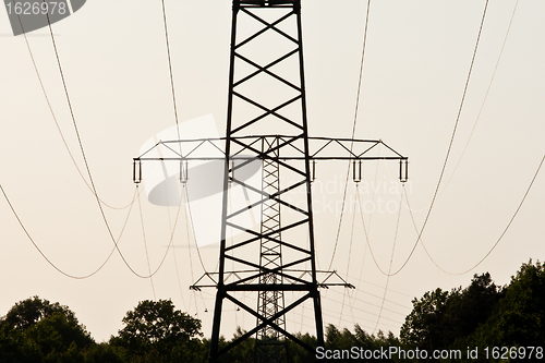 Image of electircal powerlines