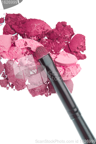 Image of crushed eyeshadows