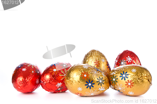 Image of chocolate easter eggs
