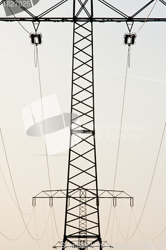 Image of electircal powerlines