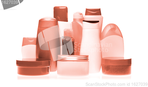 Image of cosmetic bottles