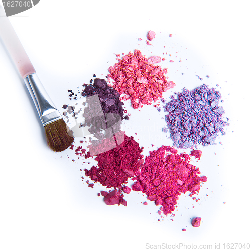 Image of crushed eyeshadow