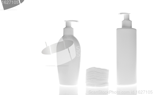 Image of cosmetic bottles