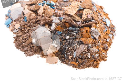 Image of crushed eyeshadows