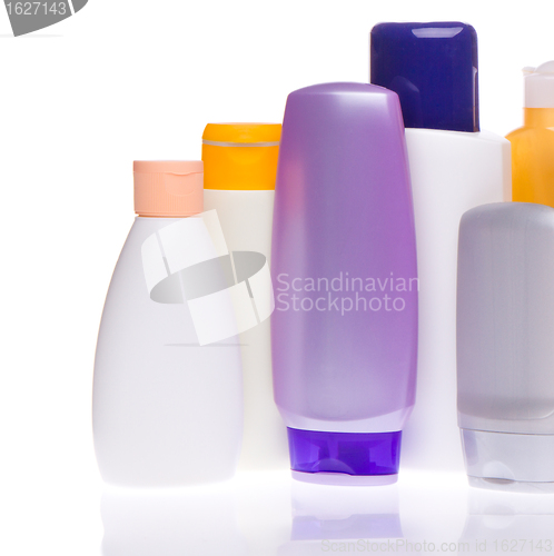 Image of cosmetic bottles