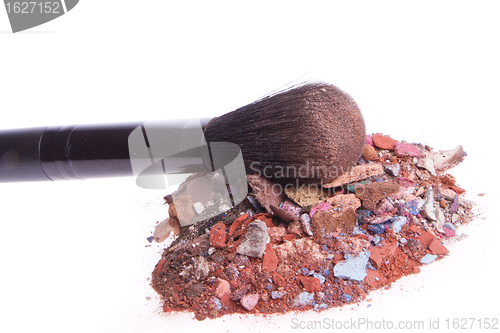 Image of crushed eyeshadows