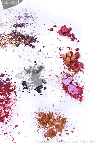 Image of crushed eyeshadow