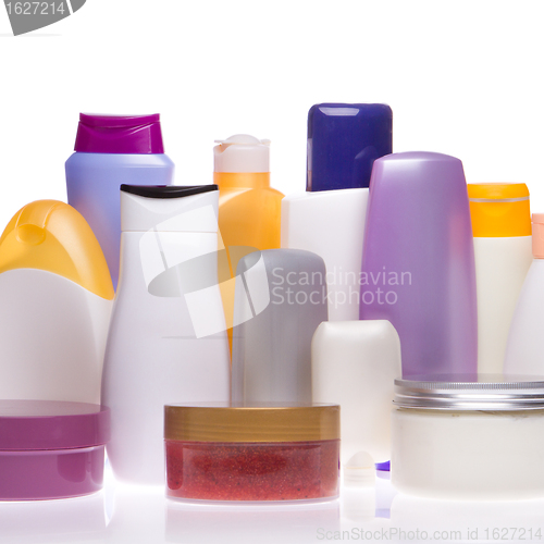 Image of cosmetic bottles