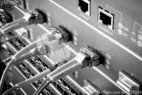 Image of network cables