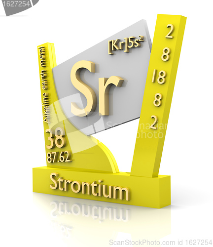 Image of Strontium form Periodic Table of Elements - V2