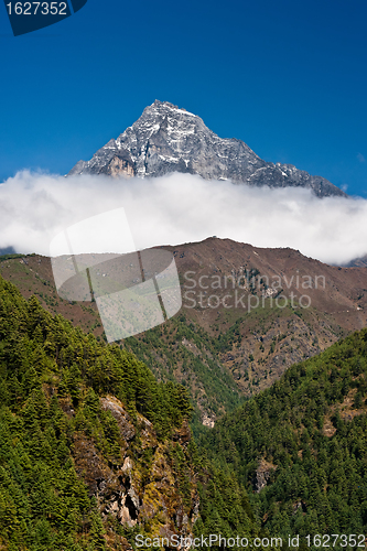 Image of Himalaya Landscape: mountain and forest