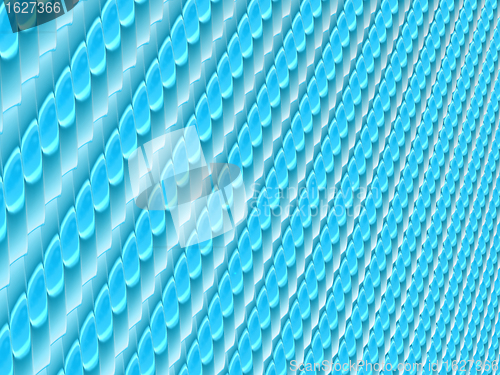 Image of Abstract blue scales