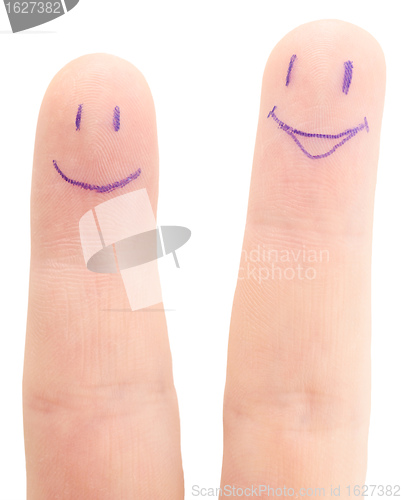 Image of fingers couple