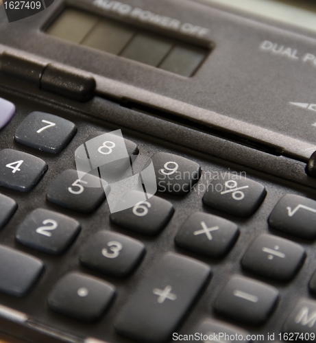 Image of solar calculator