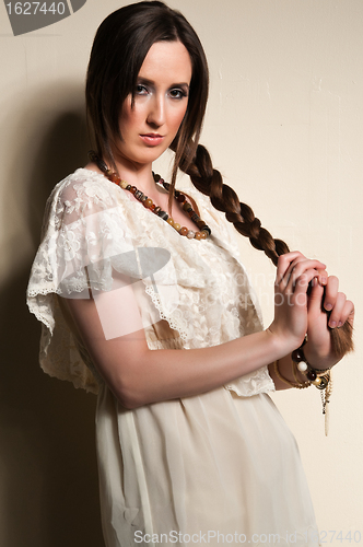 Image of Brunette