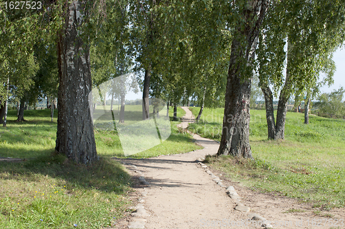 Image of Foot path in park