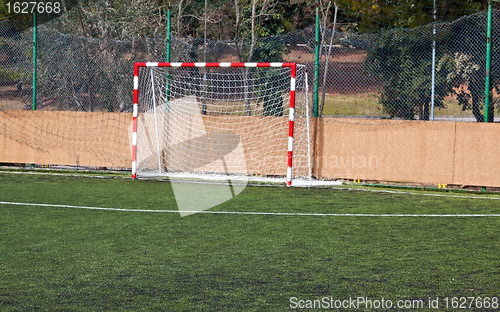 Image of football goal