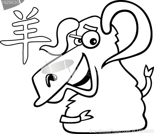 Image of Goat or Ram Chinese horoscope sign
