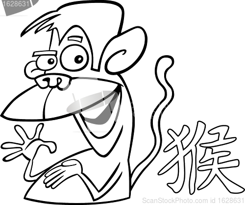 Image of Monkey Chinese horoscope sign