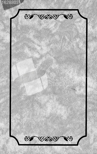 Image of ornament on abstract background