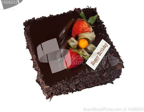 Image of Chocolate birthday cake