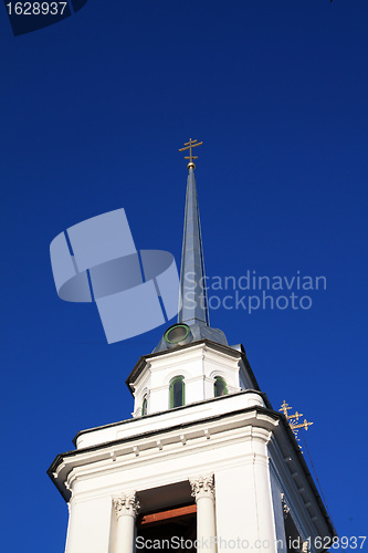 Image of bell tower christian orthodox church