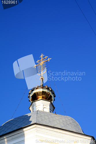 Image of bell tower christian orthodox church