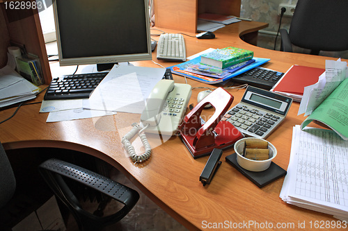 Image of office table